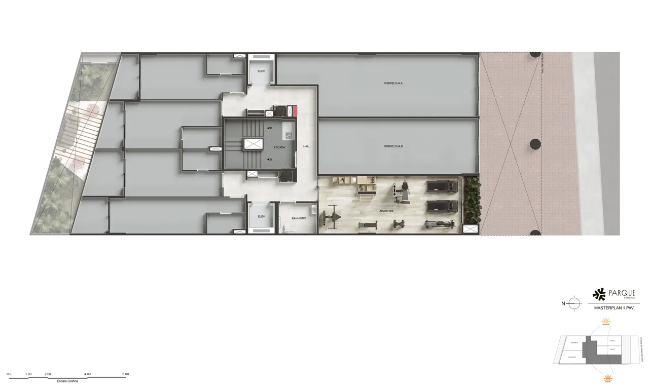 Masterplan 1º Pavimento